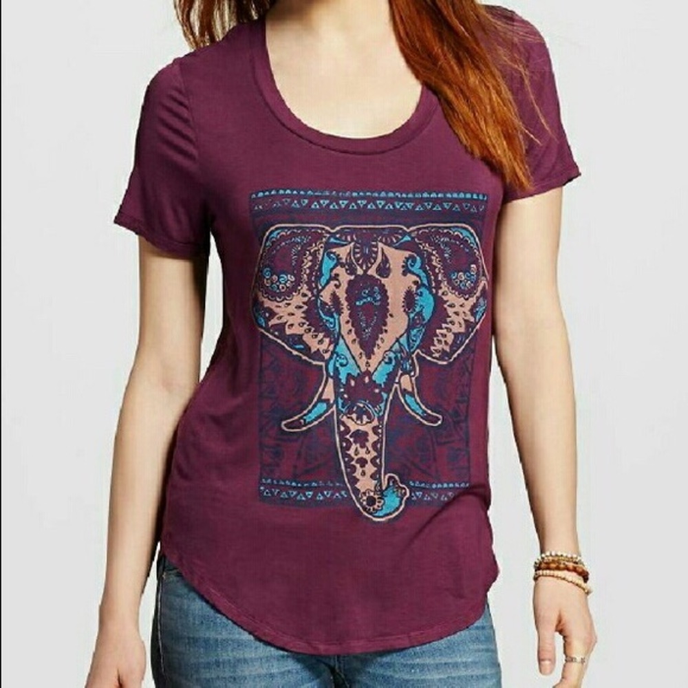 purple elephant top 🐘